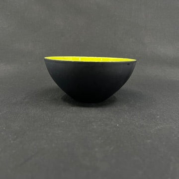 Limegrøn Krenitskål, 12,5 cm.
