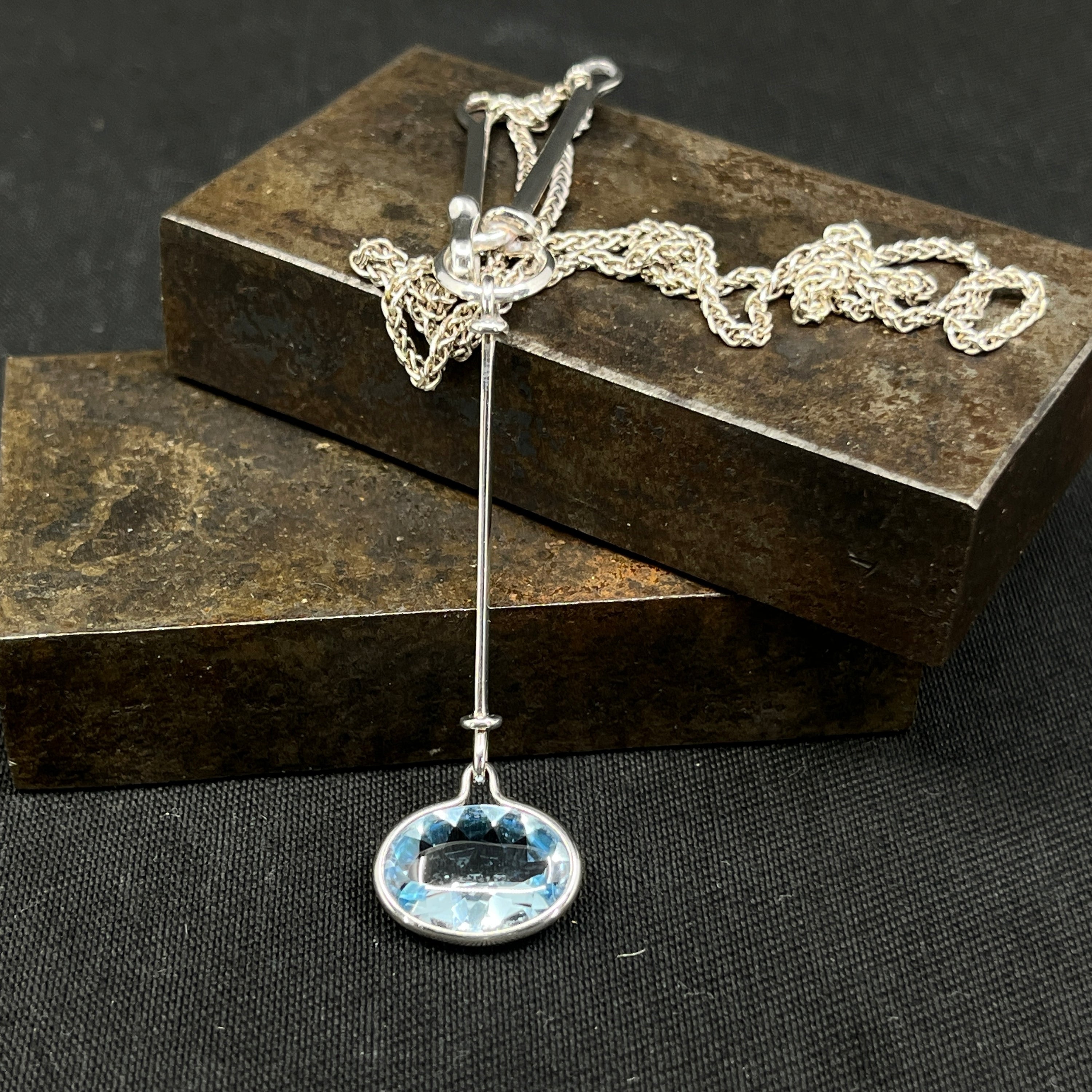 Georg Jensen Savannah necklace with topaz