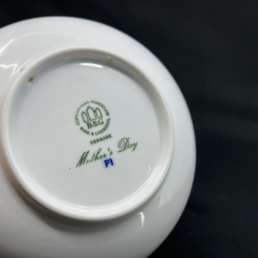 Bing & Grøndahl Mother's Day plate 1992 - harstedantik-dk