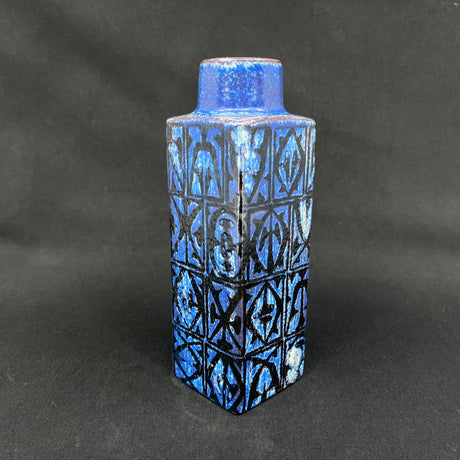 Royal Copenhagen baca faience vase, 704/3455