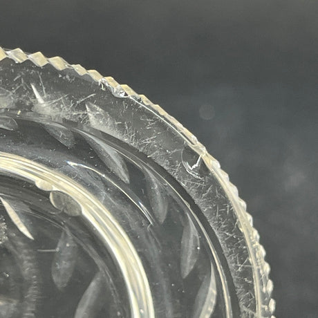 Unusual crystal vase from the 1920s, 31 cm.