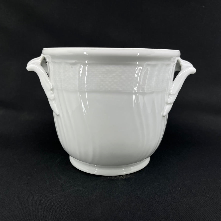 White Fluted wine cooler from Royal Copenhagen