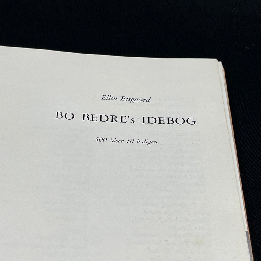 Bo Bedre's Book of Ideas – 1967