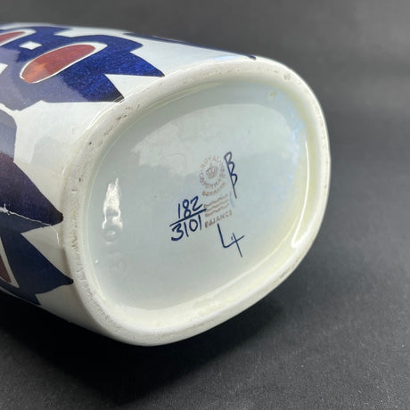 Stor oval Tenera vase fra Royal Copenhagen