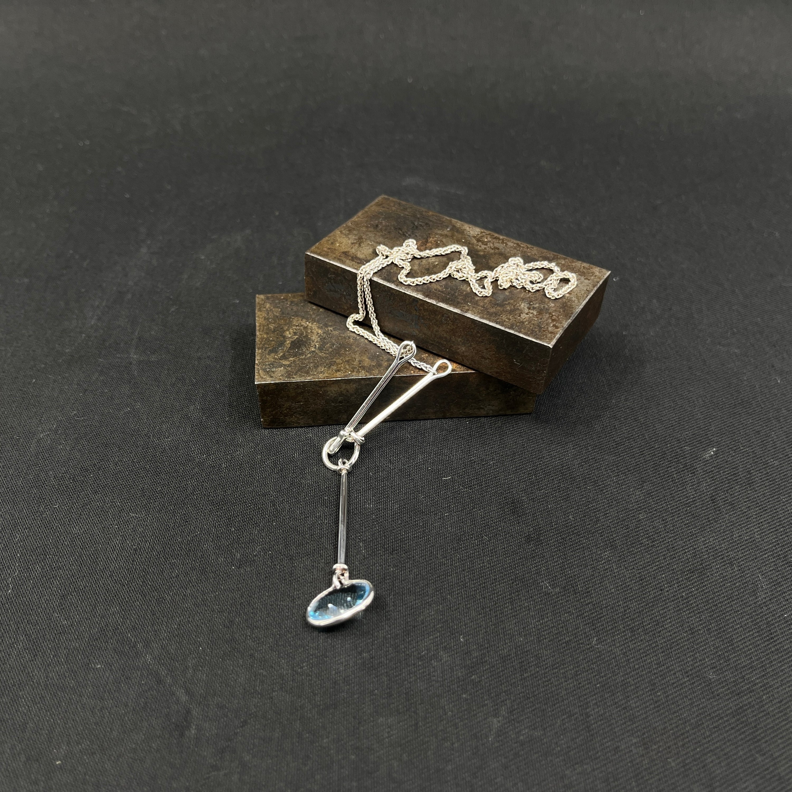 Georg Jensen Savannah necklace with topaz