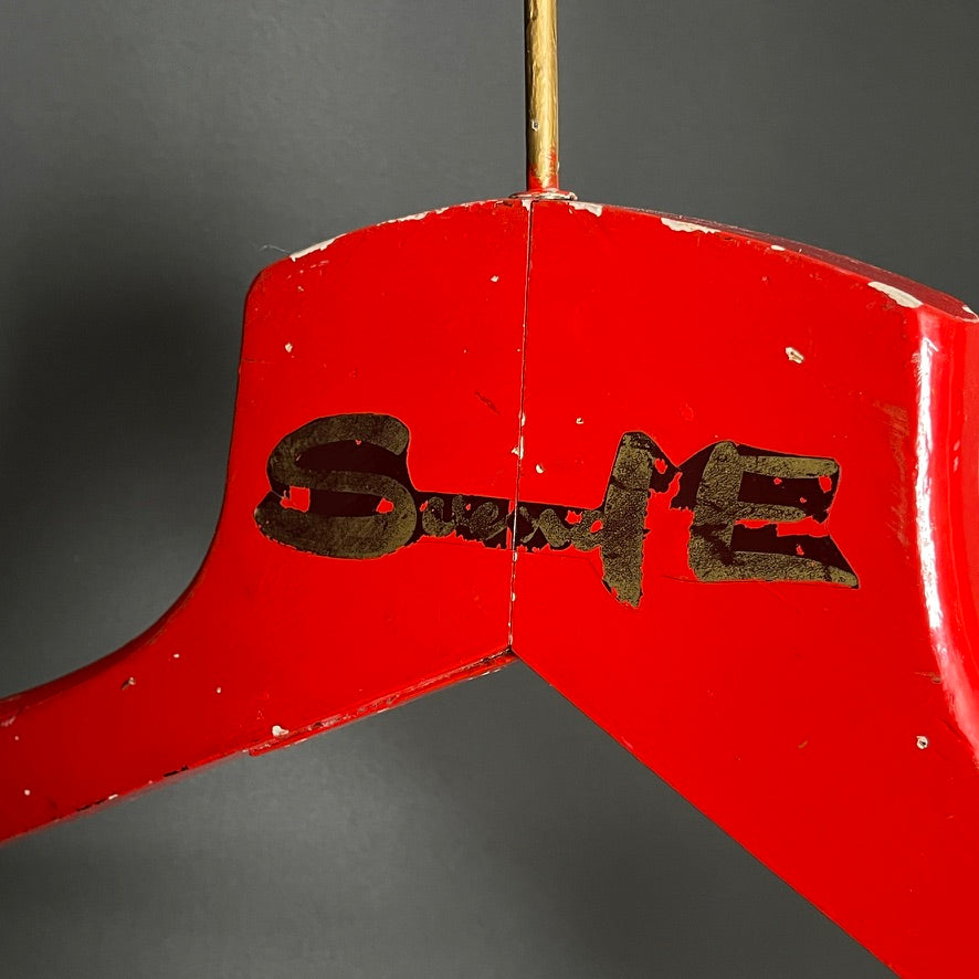 HUGE hanger from Svend E - old eaves sign