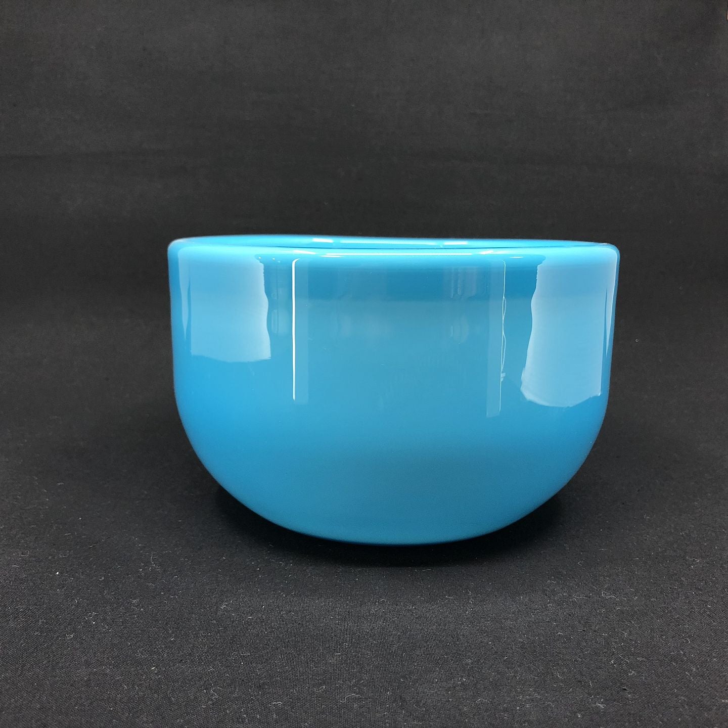 Blå Palet skål, 19 cm.