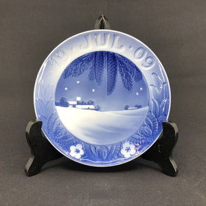 Royal Copenhagen juleplatte 1909