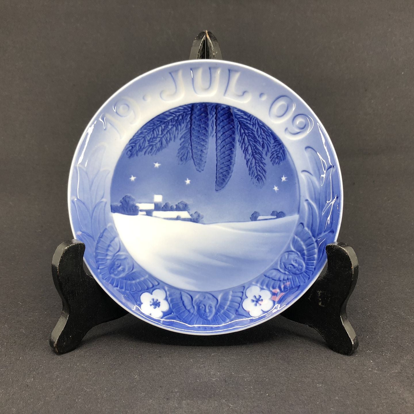 Royal Copenhagen juleplatte 1909