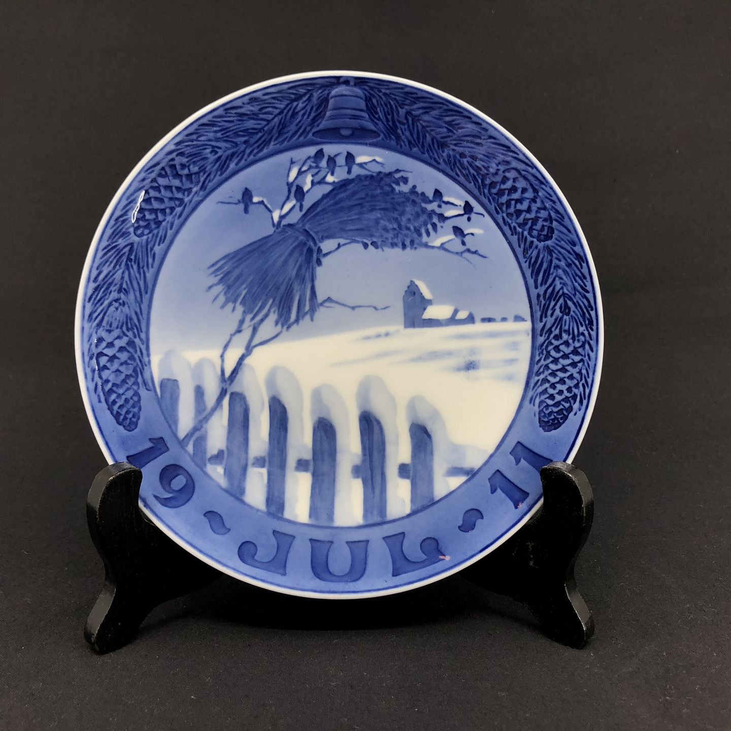 Royal Copenhagen juleplatte 1911