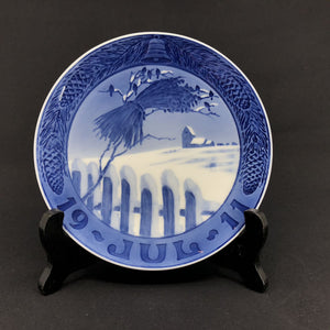 Royal Copenhagen juleplatte 1911