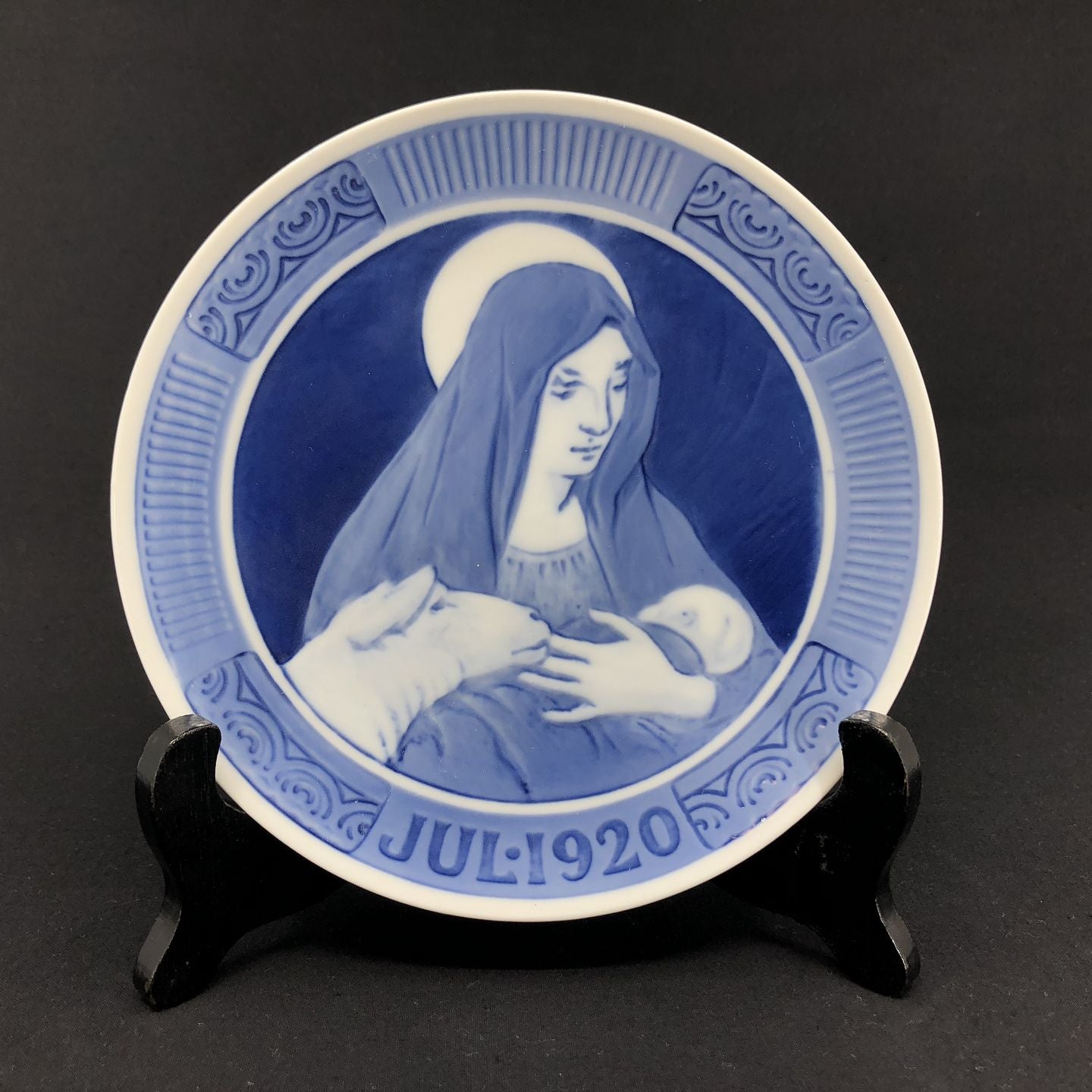 Royal Copenhagen juleplatte 1920