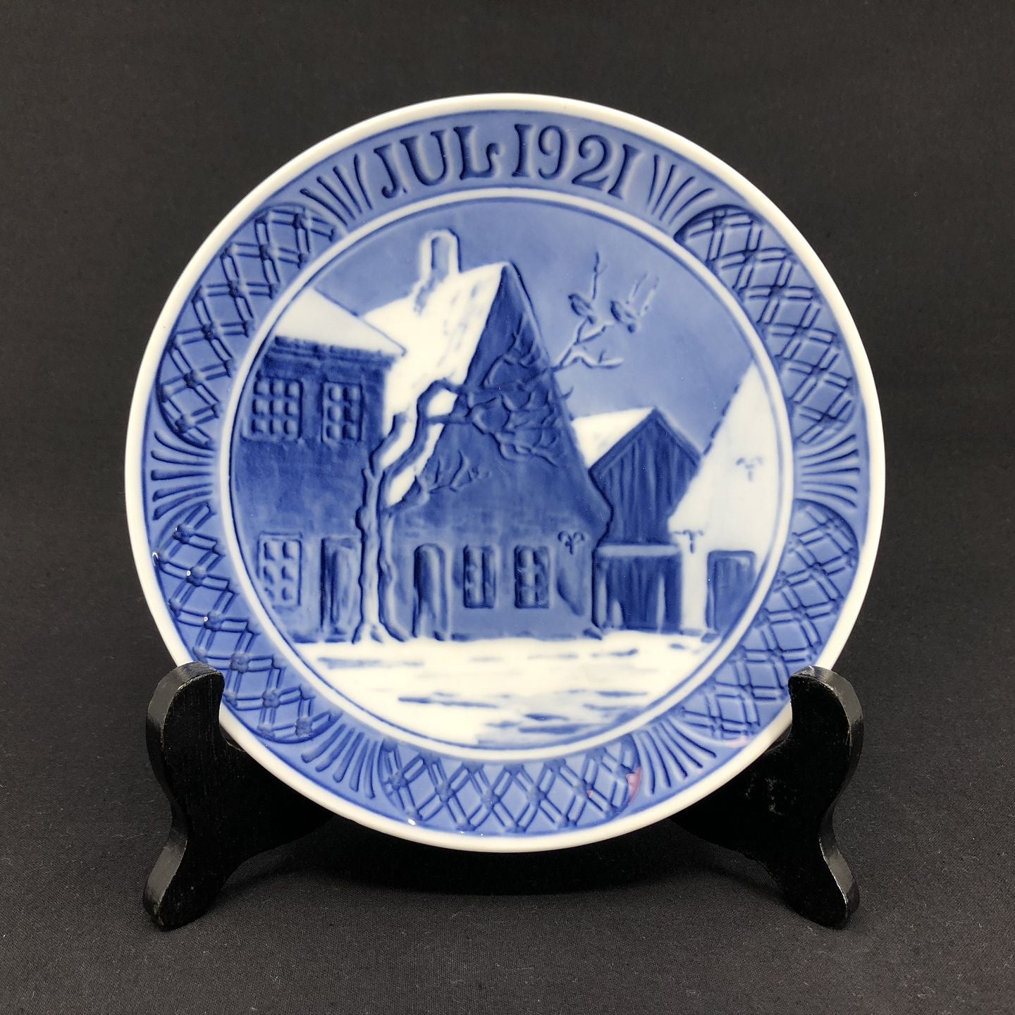 Royal Copenhagen juleplatte 1921
