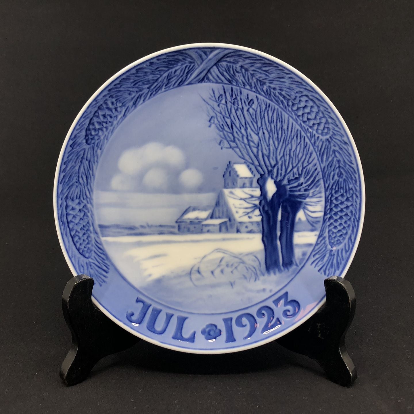 Royal Copenhagen juleplatte 1923