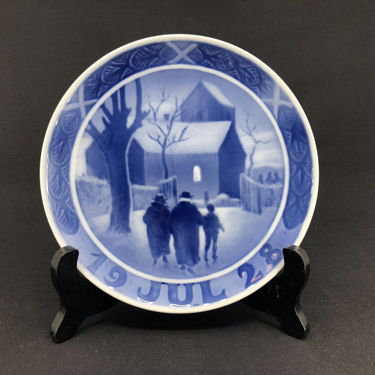 Royal Copenhagen juleplatte 1928