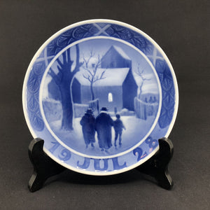 Royal Copenhagen juleplatte 1928