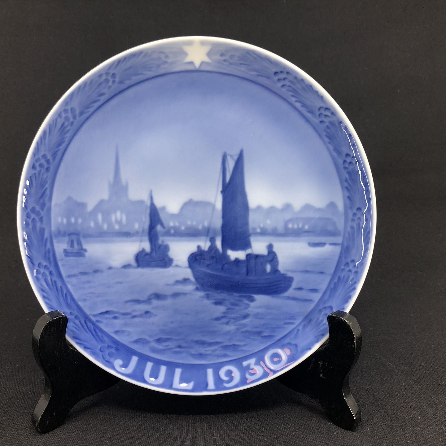 Royal Copenhagen juleplatte 1930