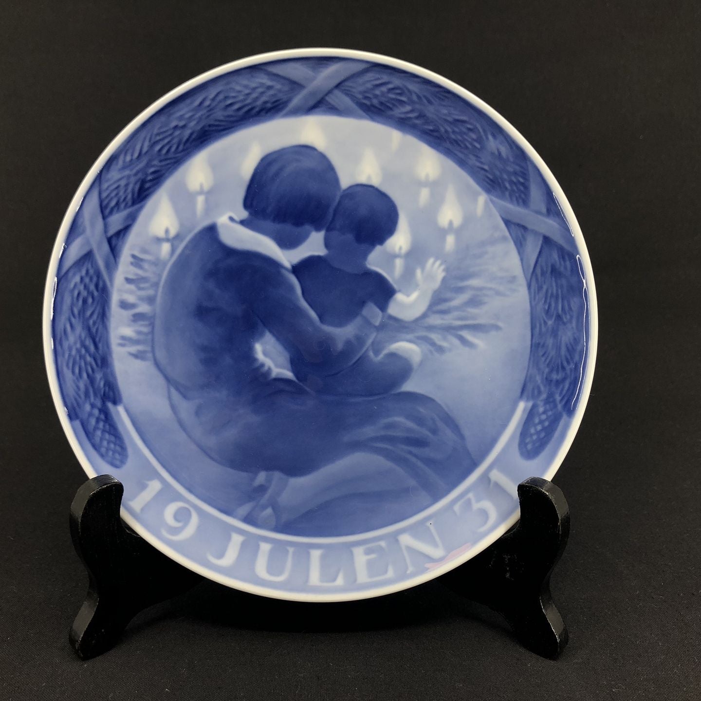 Royal Copenhagen juleplatte 1931
