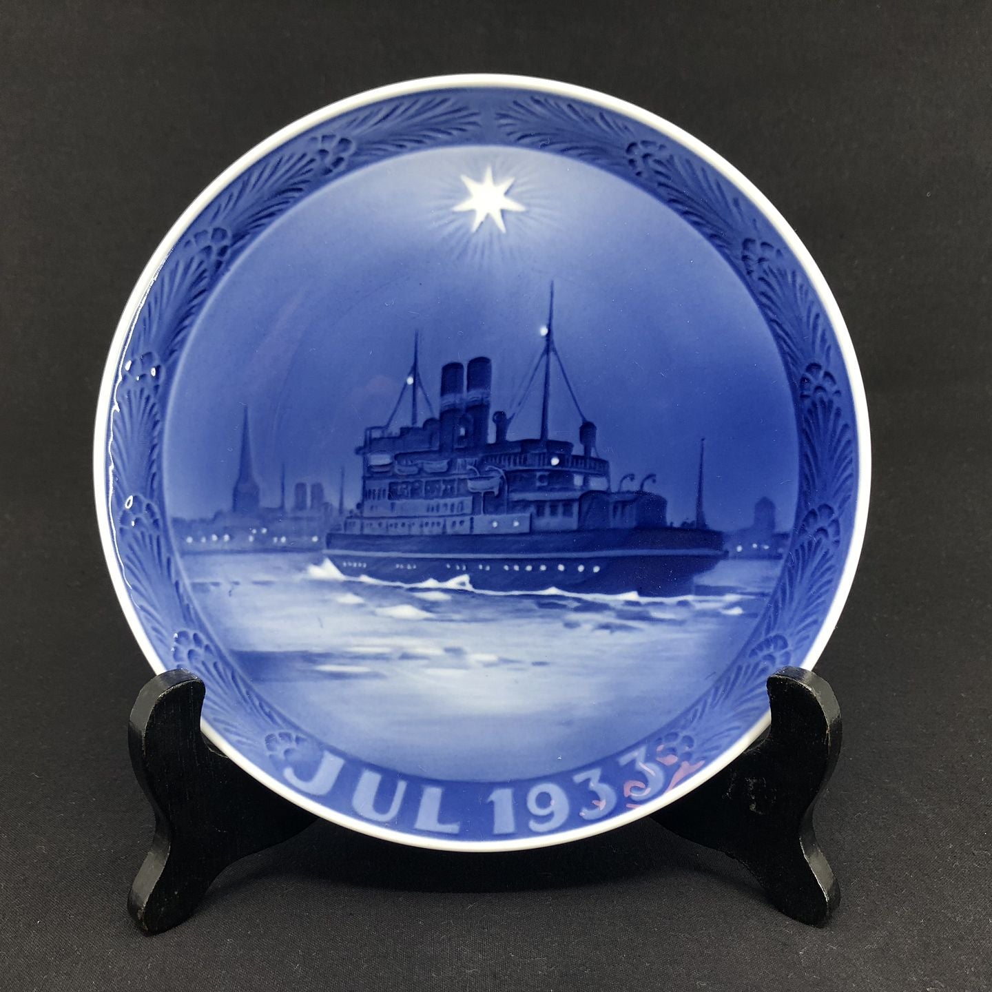 Royal Copenhagen juleplatte 1933