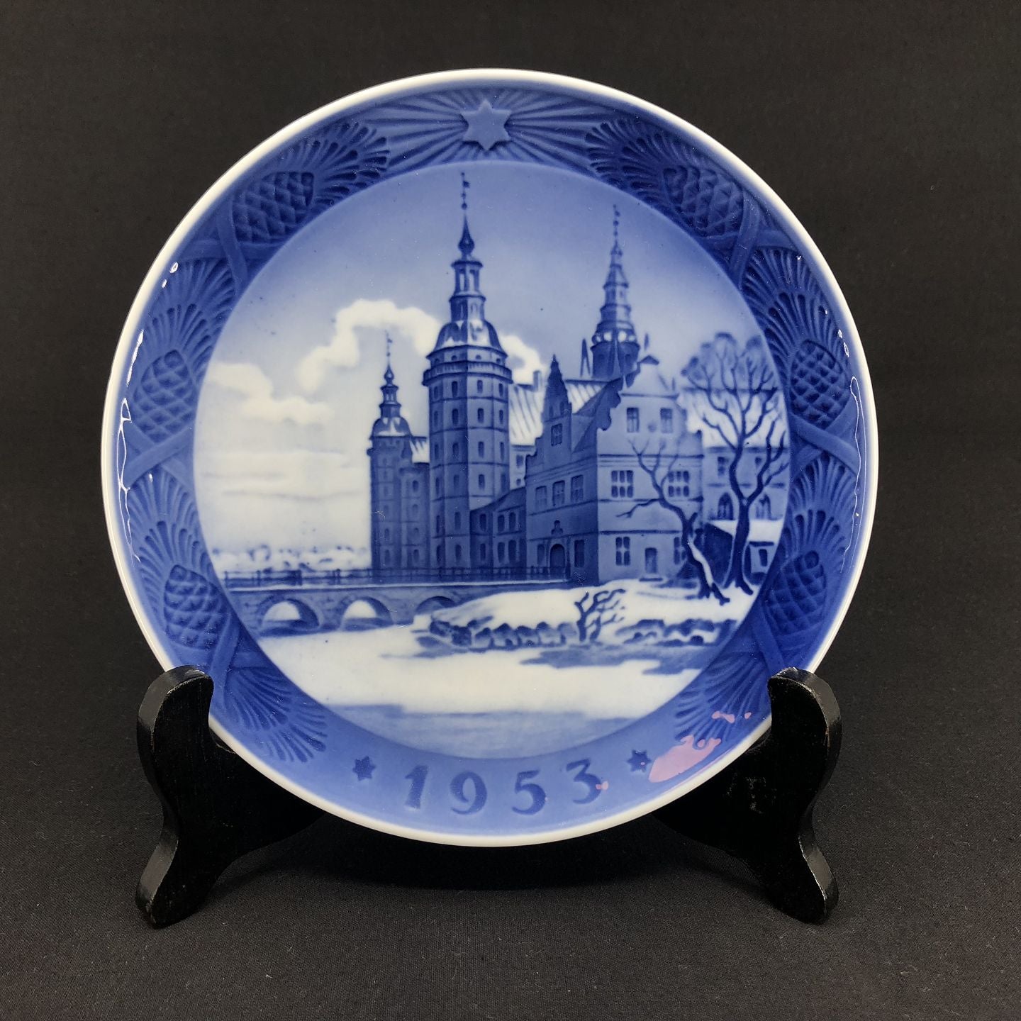 Royal Copenhagen juleplatte 1953