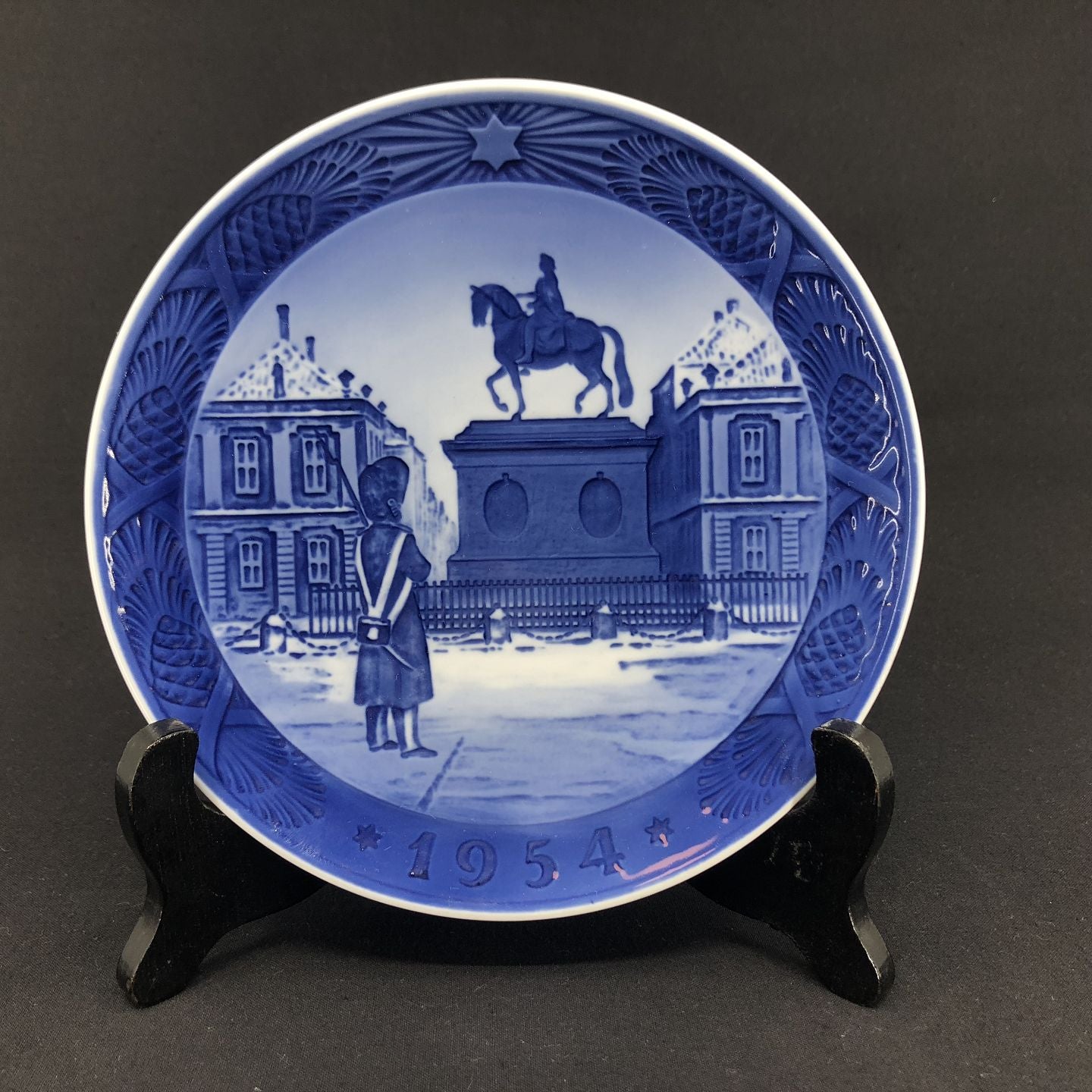 Royal Copenhagen juleplatte 1954