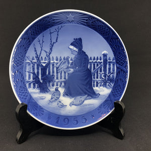 Royal Copenhagen Christmas plate 1955