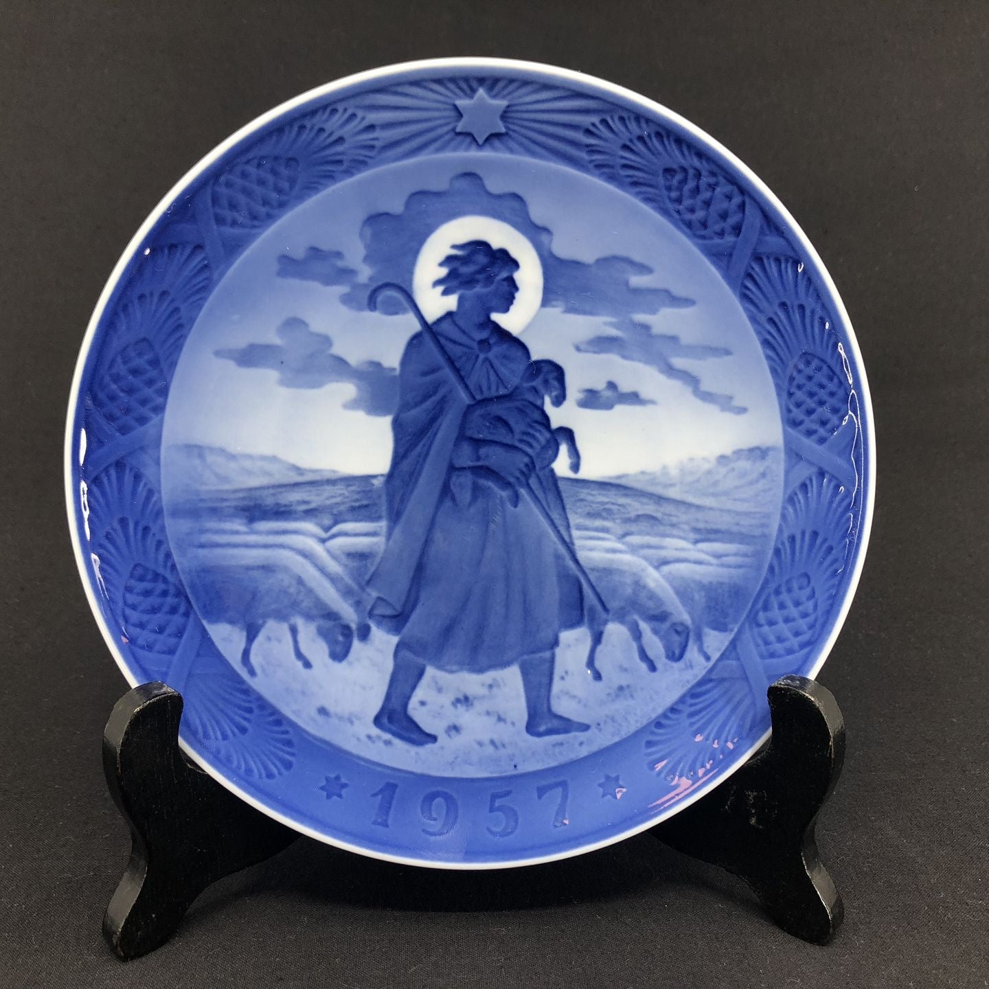 Royal Copenhagen juleplatte 1957