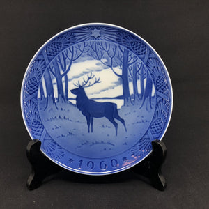Royal Copenhagen juleplatte 1960