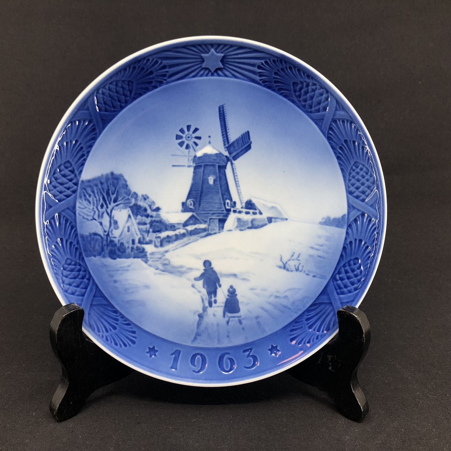 Royal Copenhagen juleplatte 1963