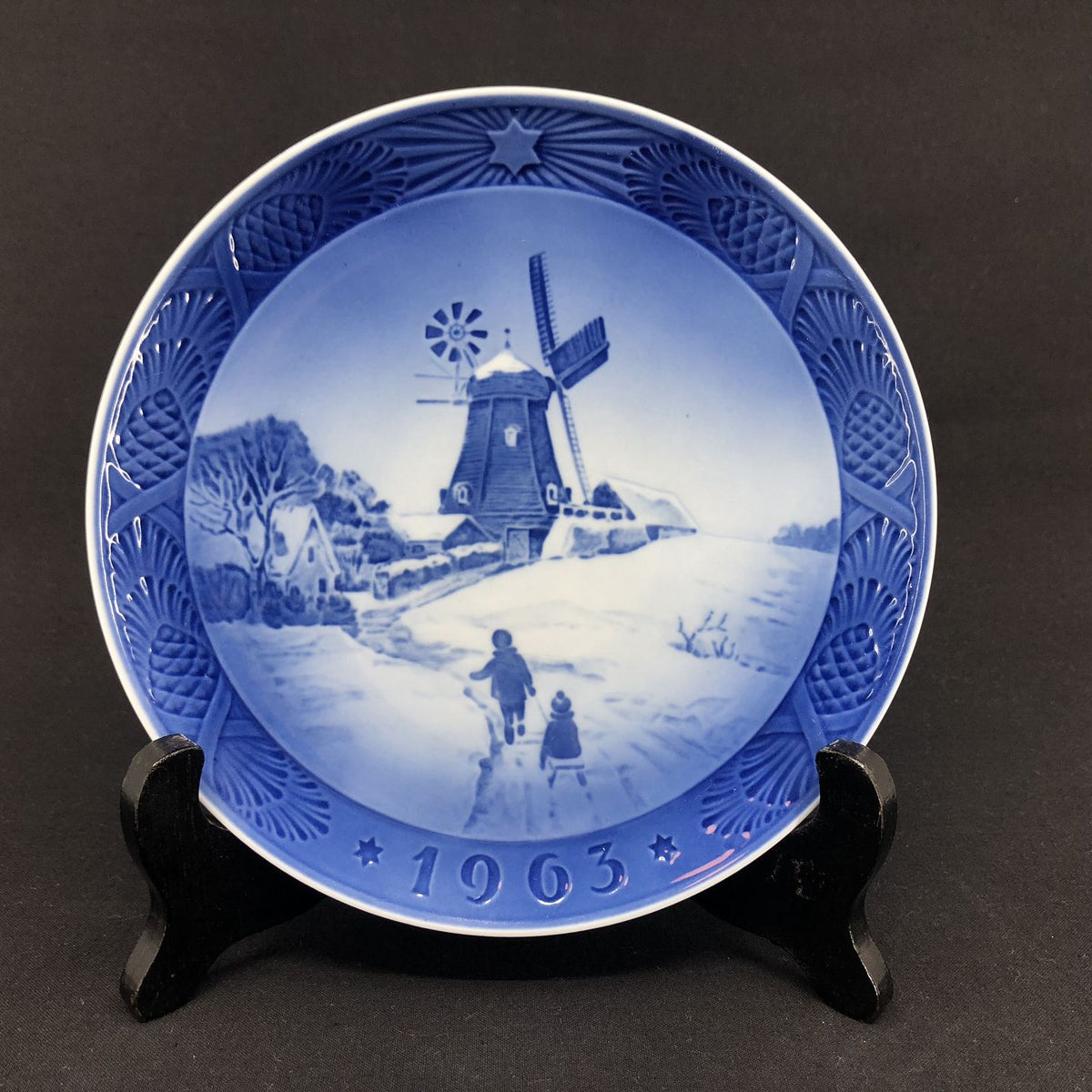 Royal Copenhagen juleplatte 1963