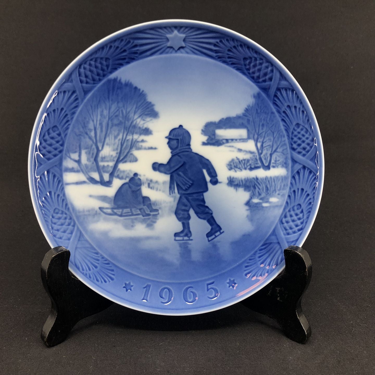 Royal Copenhagen juleplatte 1965