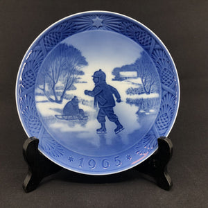 Royal Copenhagen juleplatte 1965