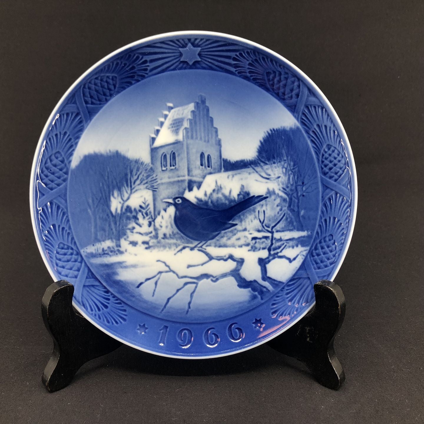 Royal Copenhagen juleplatte 1966