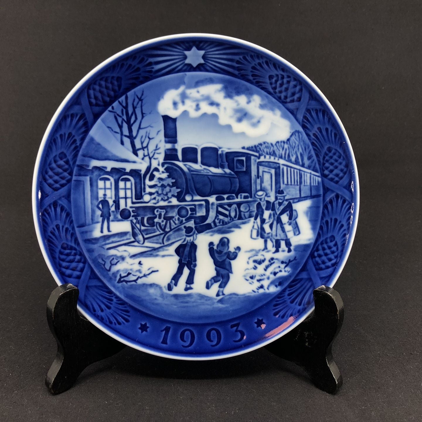 Royal Copenhagen juleplatte 1993