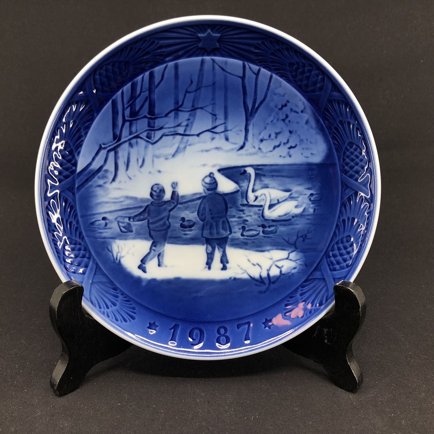 Royal Copenhagen juleplatte 1987