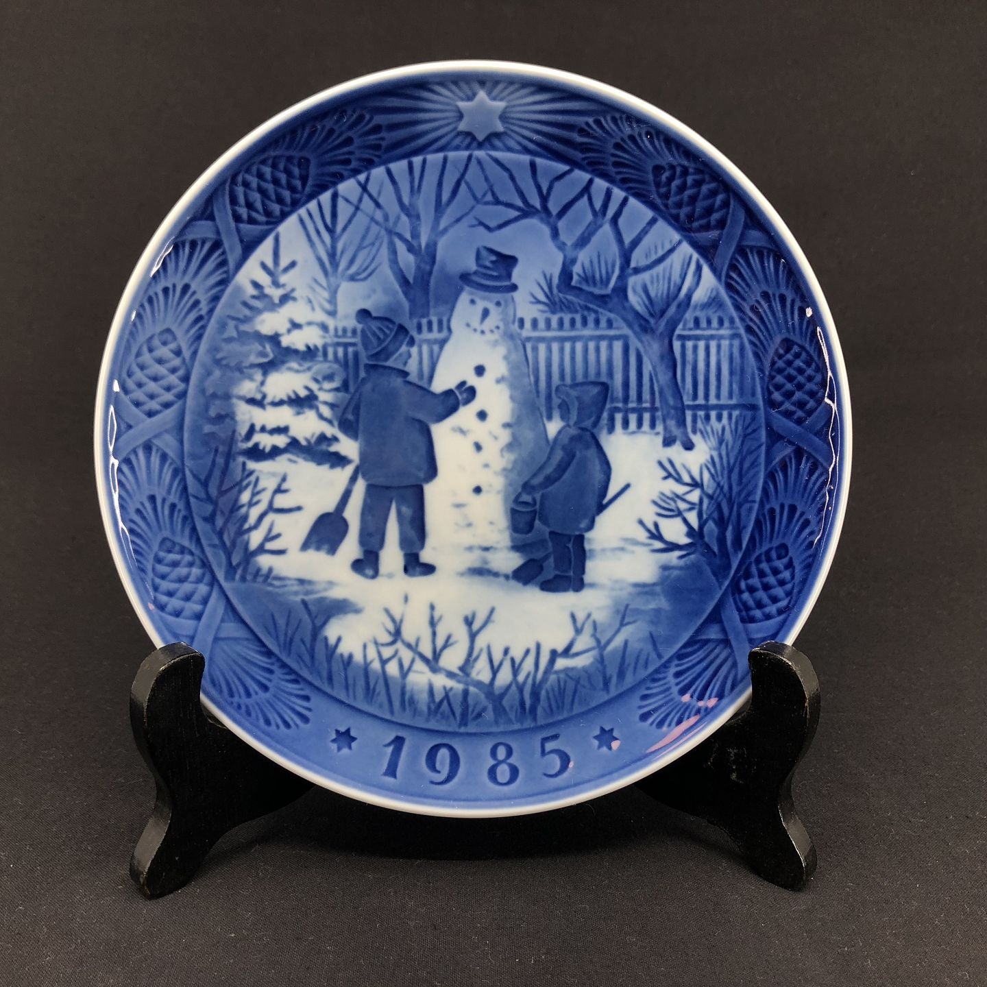 Royal Copenhagen juleplatte 1985