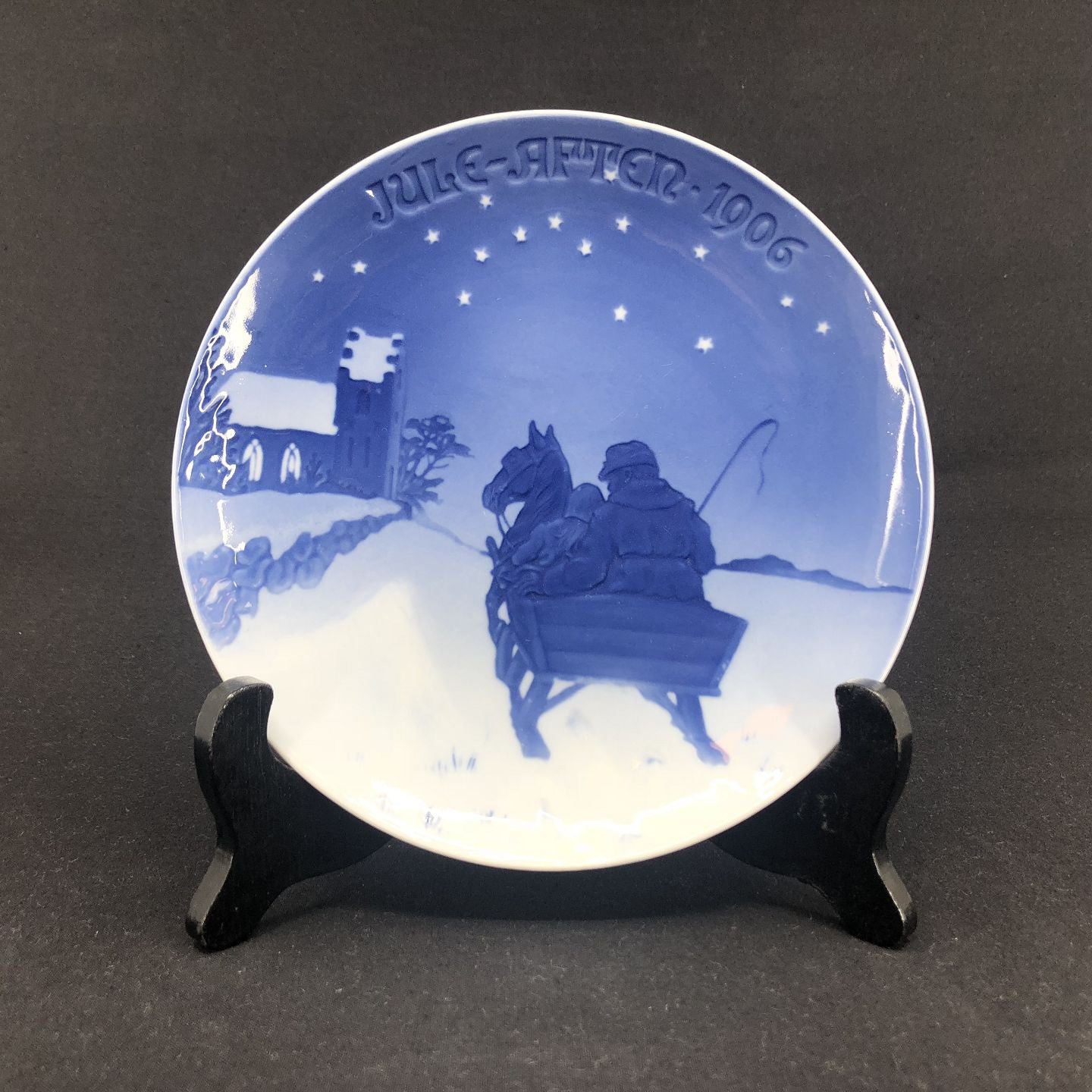 Bing & Grondahl christmas plate 1906
