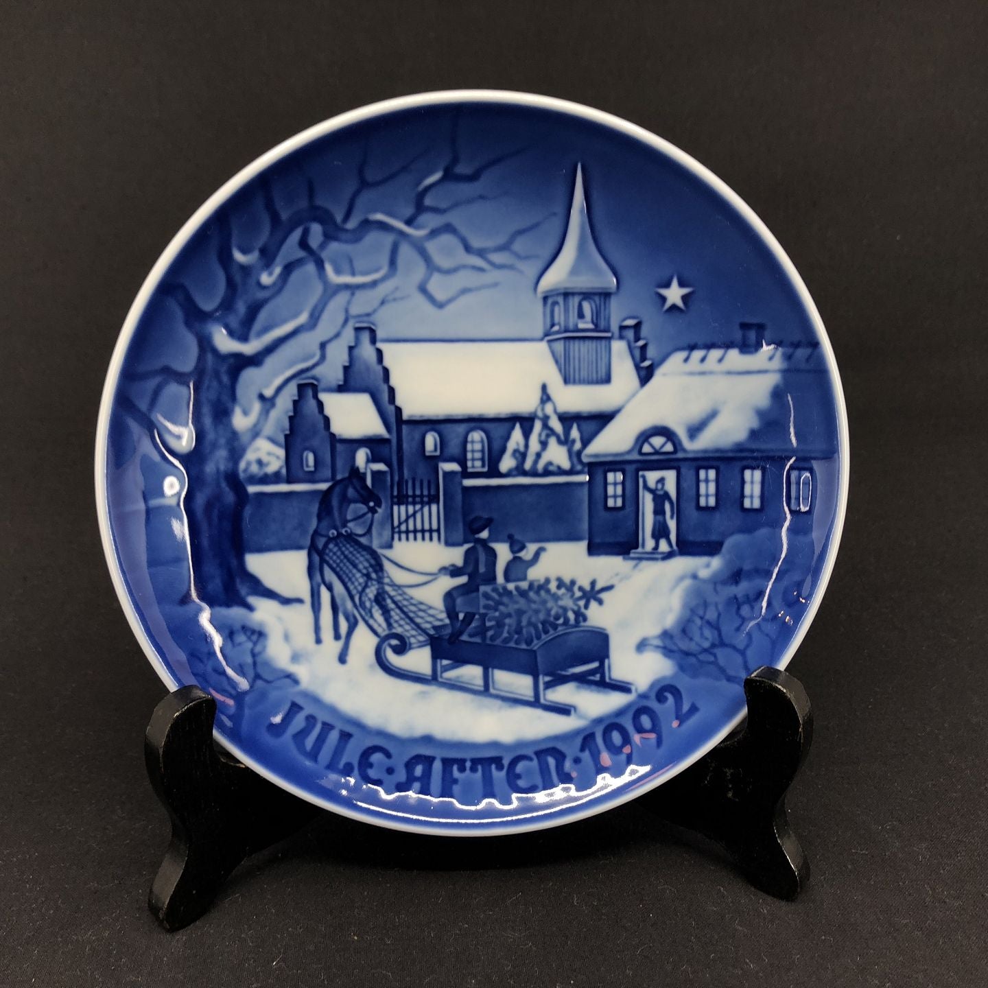 Bing & Grøndahl Christmas plate 1992