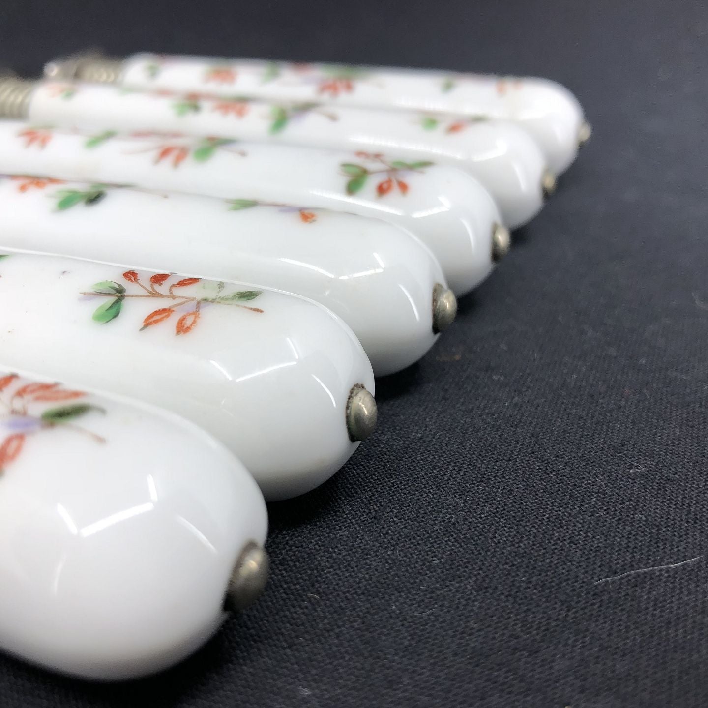 Royal Copenhagen 6 Rød Berberis middagsknive