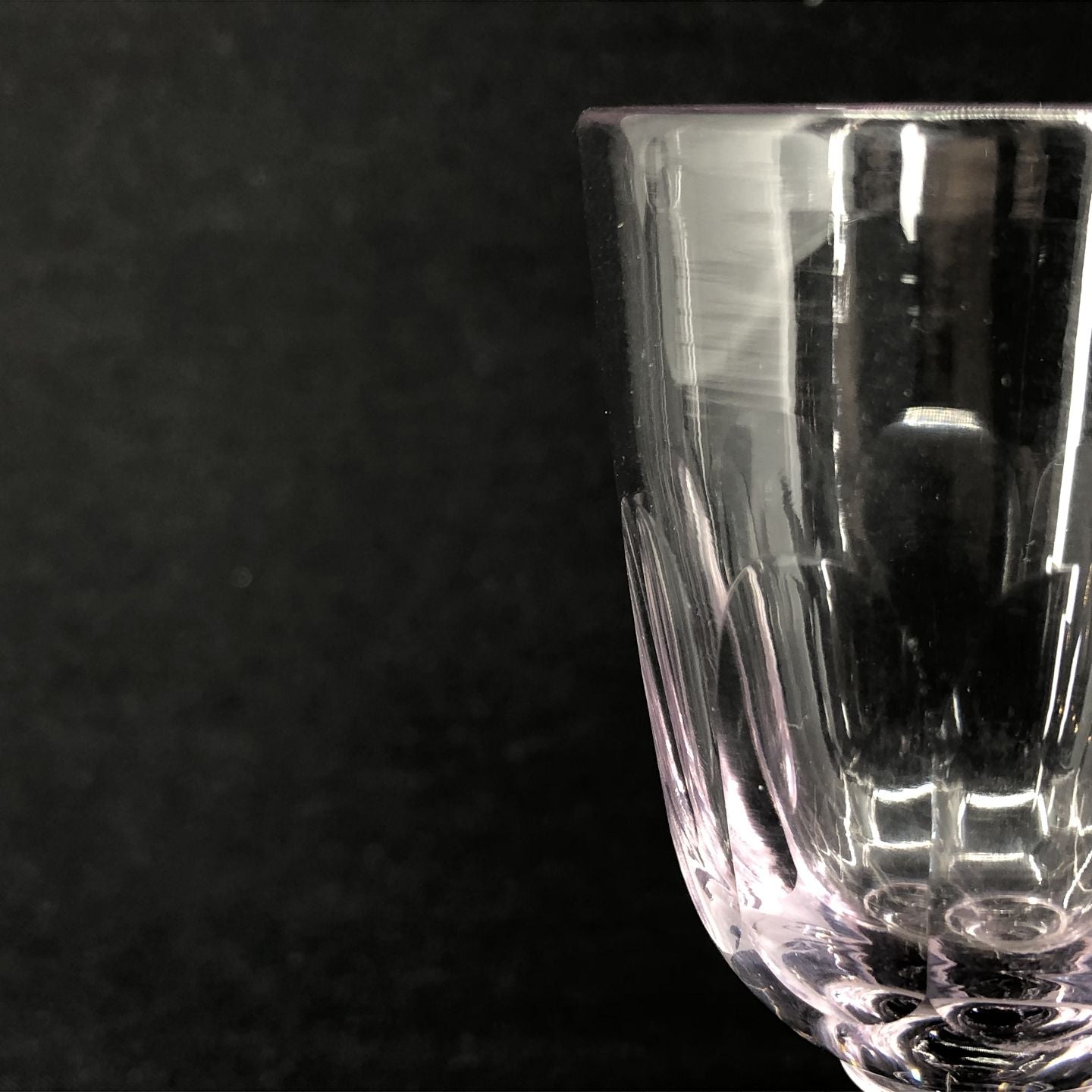 Manganese Christian the 8th port wine glass
