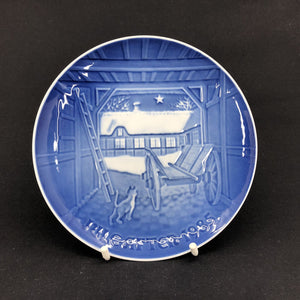 Bing &amp; Grøndahl Christmas plate 1985