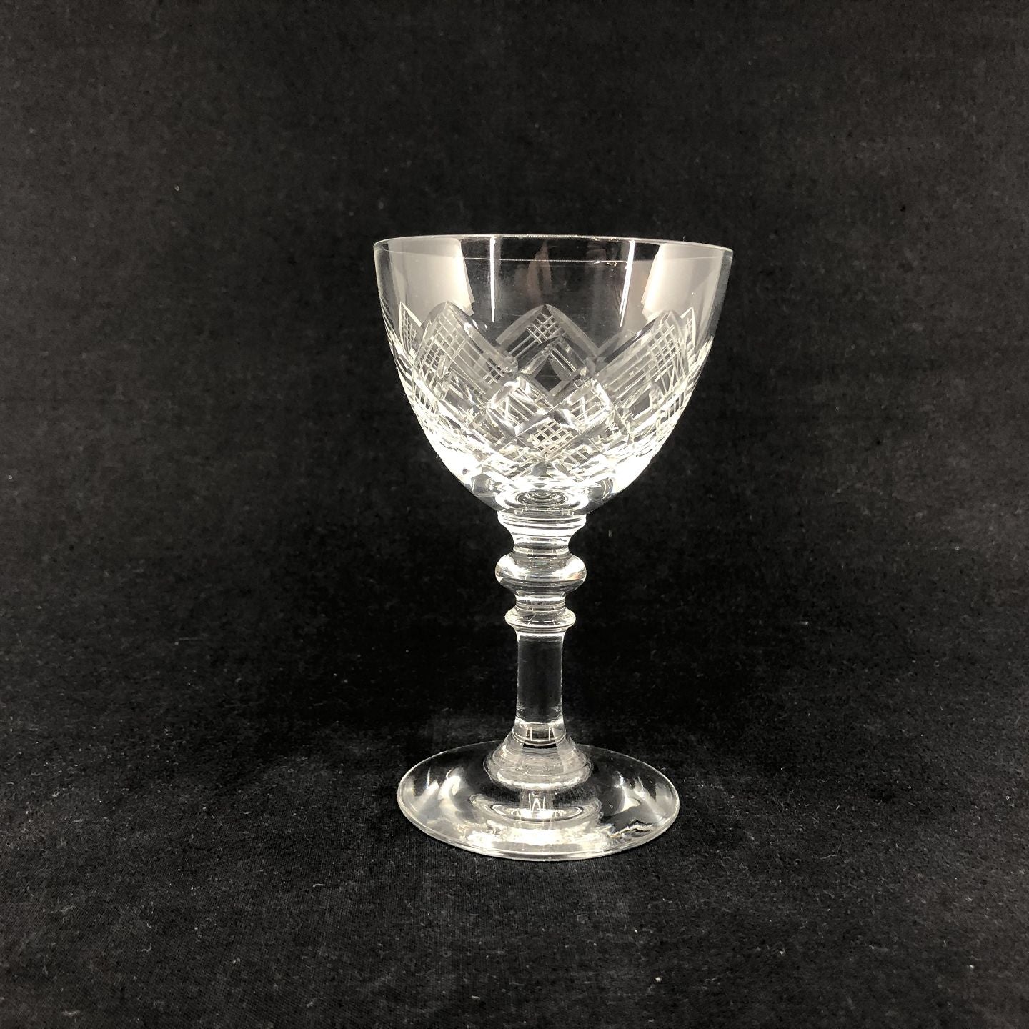 Jægersborg clear white wine glass
