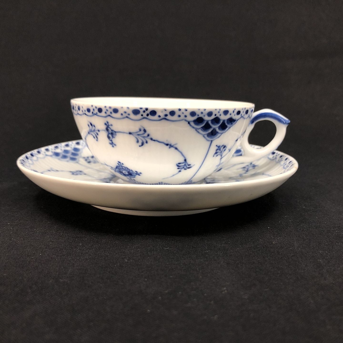 Musselmalet Halvblonde tekop