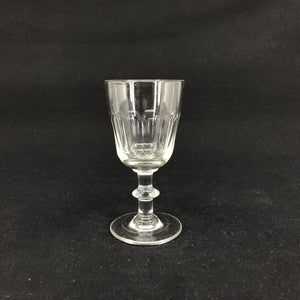 Lille klart Christian d. 8 hvidvinsglas