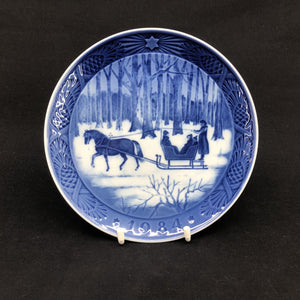 Royal Copenhagen Christmas plate 1984