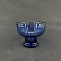 Sapphire Blue bowl from Holmegaard, 8.5 cm.