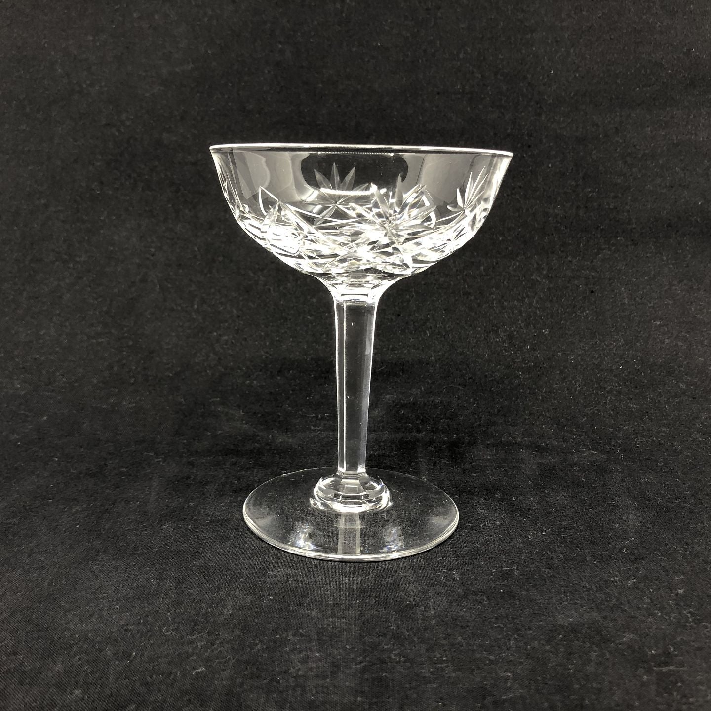 Serge's champagne bowl from Val Saint Lambert