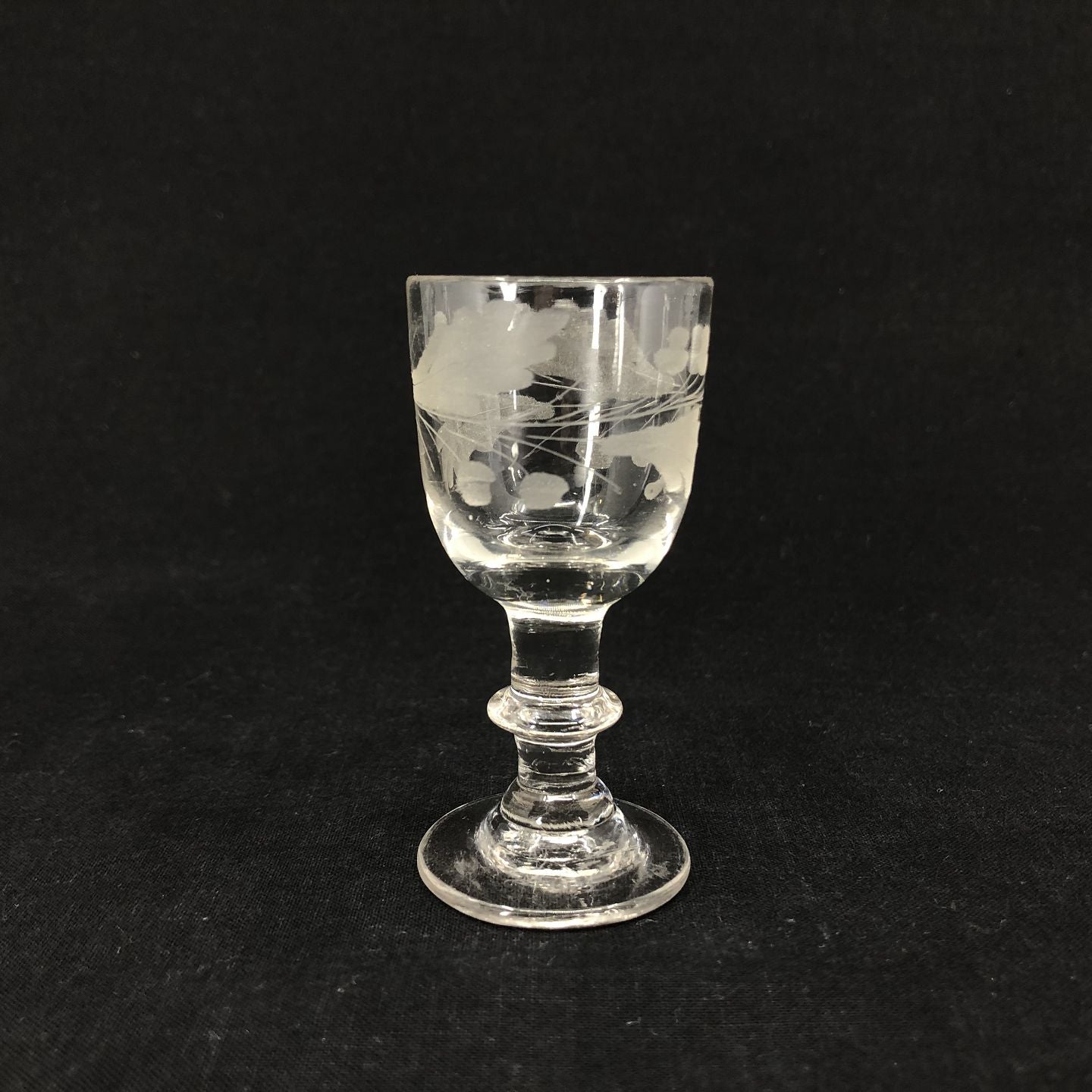 Egeløv's shot glass from Holmegaard