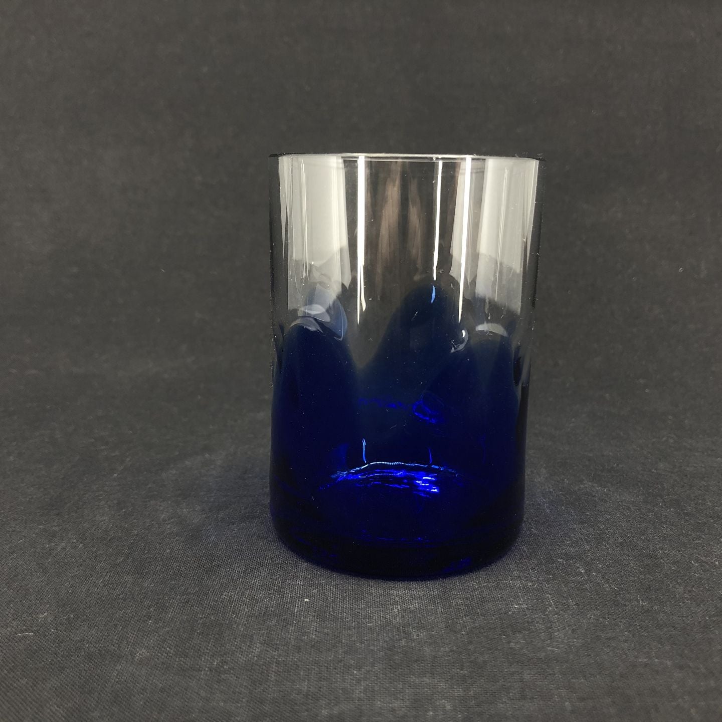 Blue Carnival glass