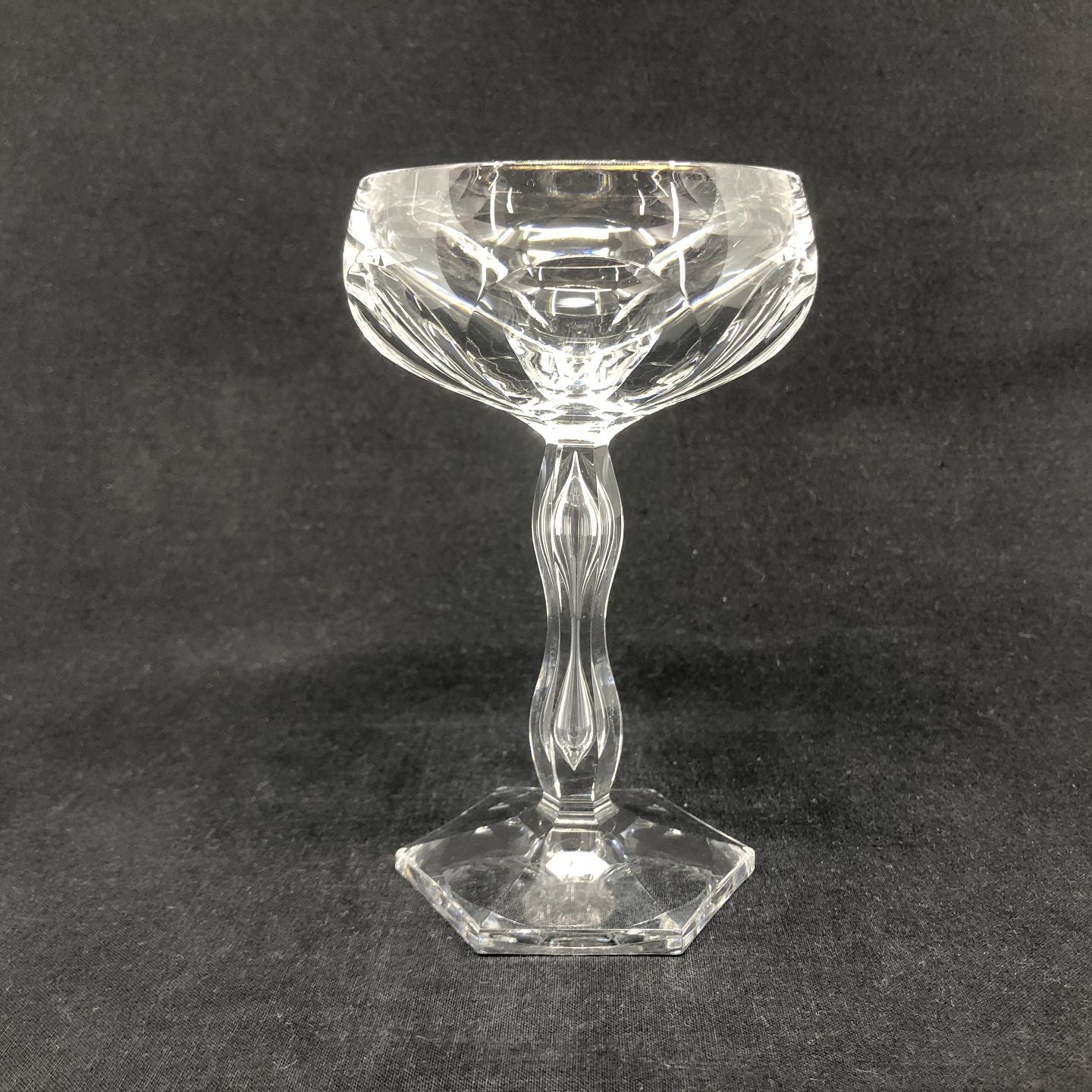 Haakon champagne glass from Val Saint Lambert
